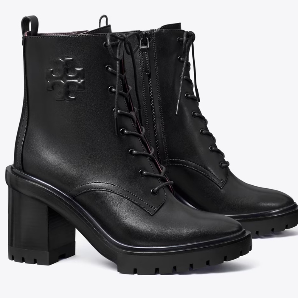 Tory Burch Miller Lug Sole Bootie (10.5)